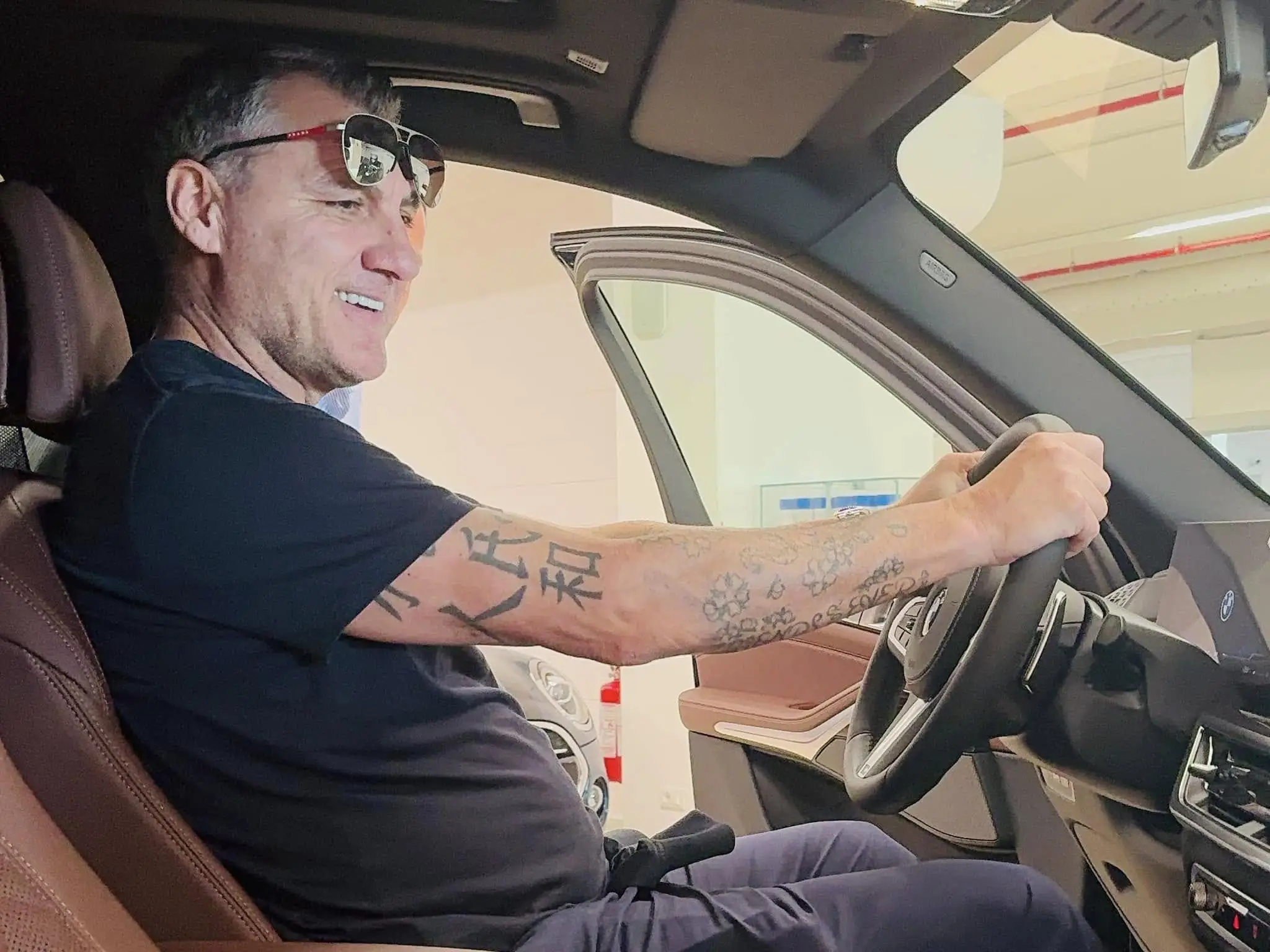CONSEGNA BMW A CHRISTIAN VIERI 