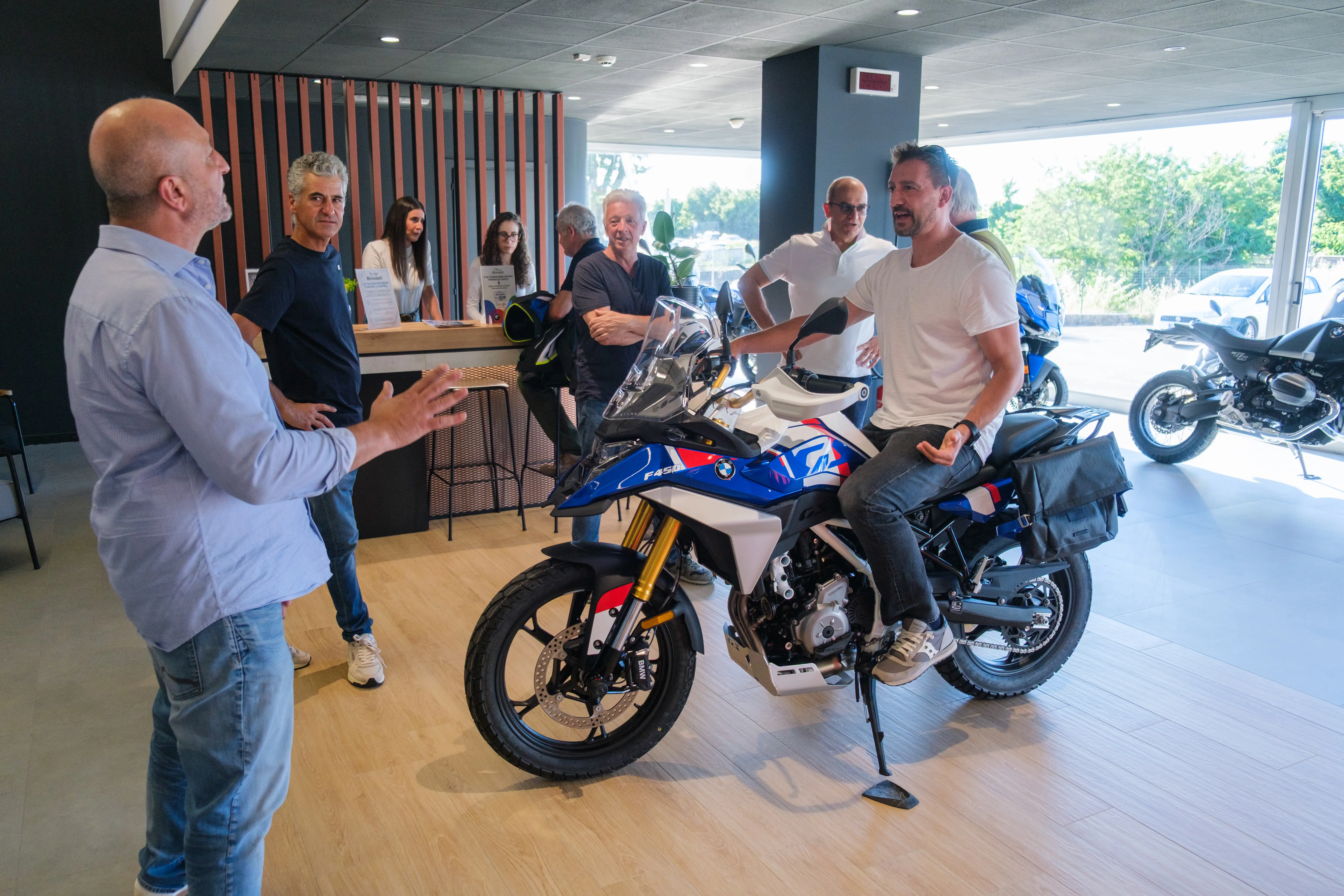 EVENTI DI LANCIO BMW  F450GS