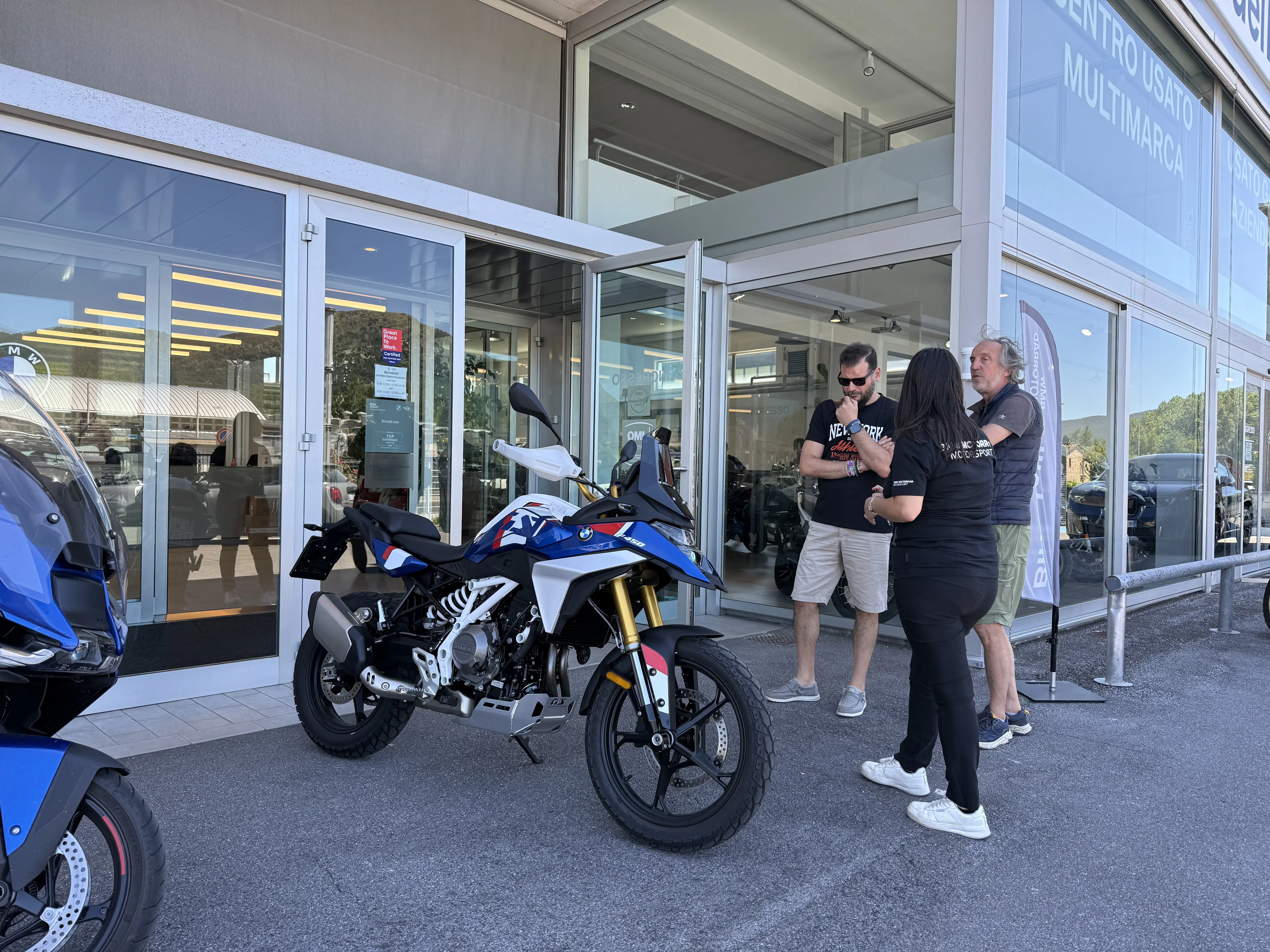 EVENTI DI LANCIO BMW  F450GS