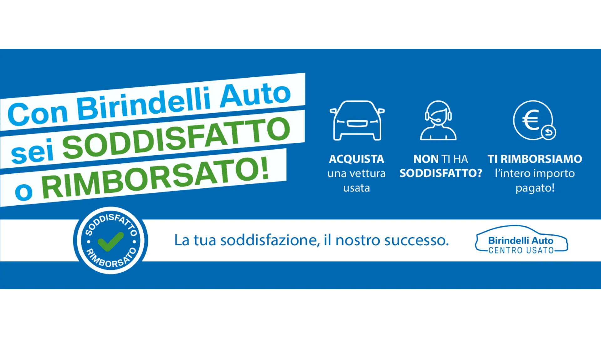 SODDISFATTO O RIMBORSATO