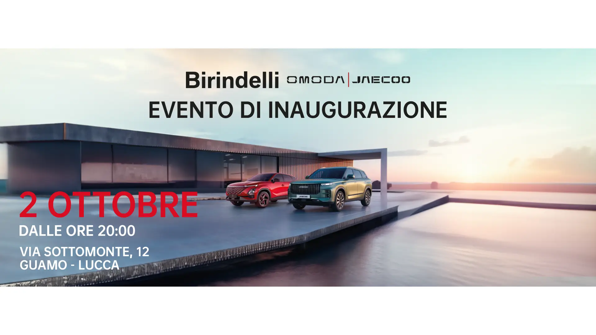 INAUGURAZIONE OMODA&JAECOO - LUCCA